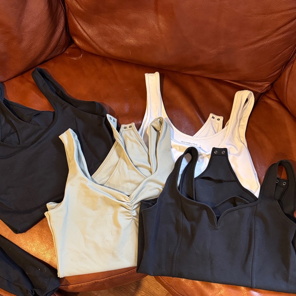 Abercrombie Body Suit Lot x 4 Size Large